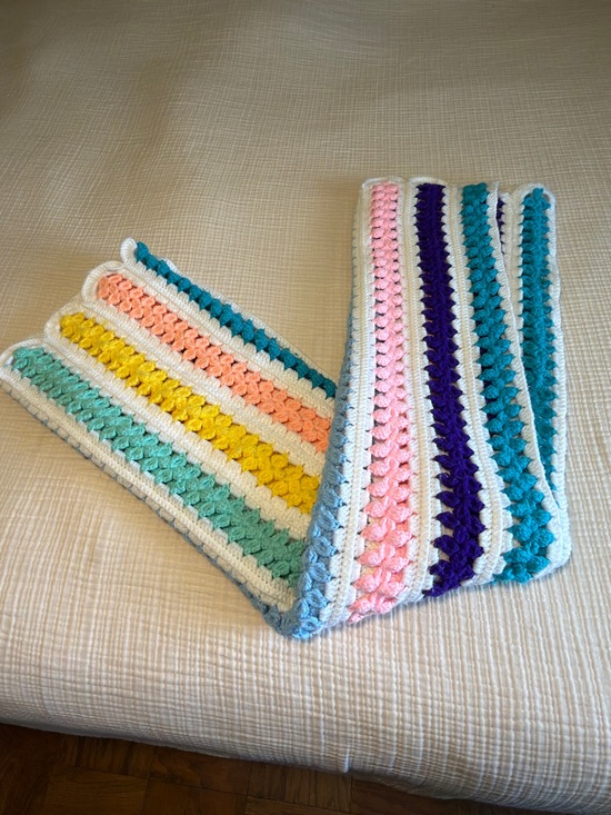 Other - Vintage Handmade Baby crocheted blanket